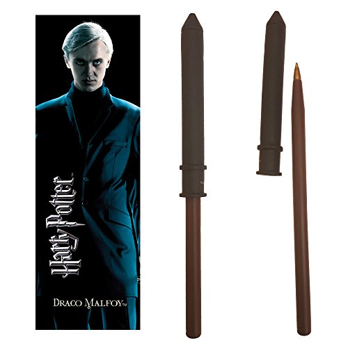 The Noble Collection Draco Malfoy Wand Pen y Marcador