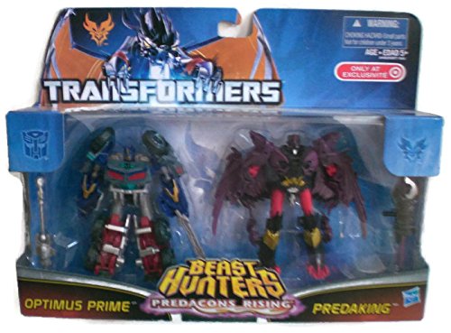 Transformers Beast Hunters Juego Optimus Prime y predaking