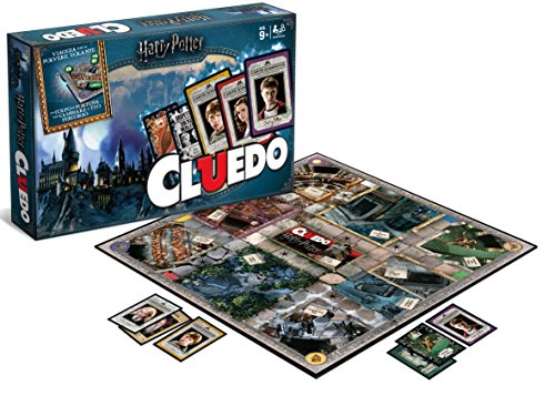 Winning Moves 02400 Juegos de mesa – Cluedo Harry Potter Edición de Colección, italian version
