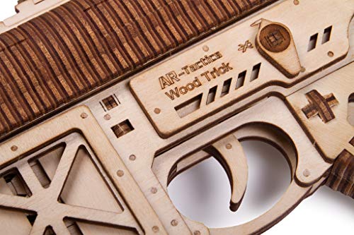 Wood Trick - Puzzle de Madera - Puzzle 3D - Arma de Asalto AR-T