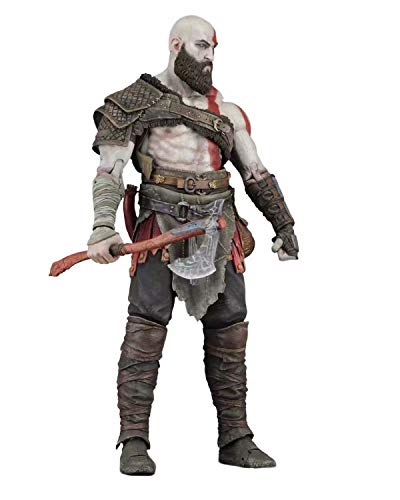 ZXY5675 Dios de la guerra (2018) - Figuras de acción Kratos de 7 pulgadas, figura de acción coleccionable de PVC, modelo de juguete