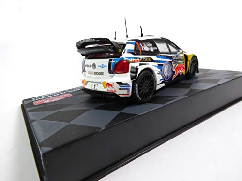 - Set of 4 Identical Miniature Cars: Polo R WRC Winner 2016 Monte Carlo Ogier 1/43 Ixo (4xBR1)