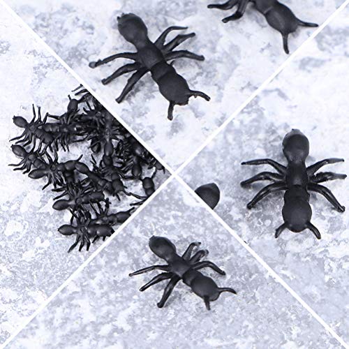 100 Piezas Hormigas Simuladas Juguetes Plastoy Insectos Juguete Hormigas De Simulación De Halloween Simulación Hormiga Dcoer Pequeño Juguete Víspera De Todos Los Santos