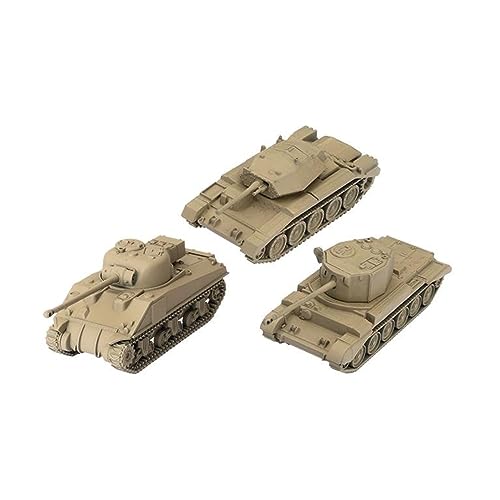 3 Reino Unido Tank Platoon (Crusader, Sherman VC Firefly, Challenger)
