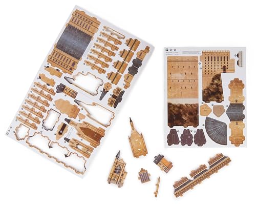4D Build - PUZZLE 3D HARRY POTTER CASTILLO HOGWARTS - Rompecabezas 3D Juego Construcción - Puzzles para Adultos y Niños - 6069816 - Juguetes Niños 12 Años +