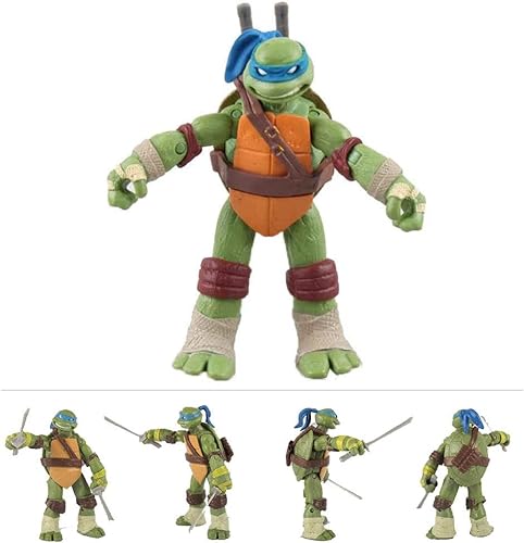 4pcs Turtles Action Figures Set Teenage Mutant Figures 12cm, Anime Character Figures for Kids Birthday Collection