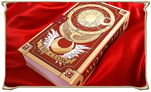 53 unids/Set Tarjeta Captor Sakura Clow Tarjetas Kinomoto Sakura Juego de Libros mágicos/Juego Completo clásico Regalo/cumpleaños, Regalo de niña (Payaso) 50 Boxes
