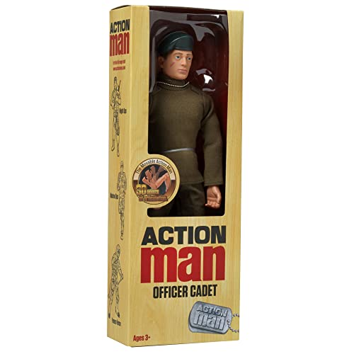 Action Man Oficial Cadete 12 en Figura | 30 Puntos de Articulación | Edición Especial de 4ª Generación