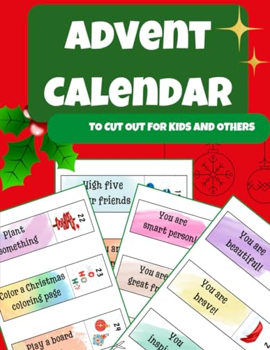 Advent Calendar: To Cut Out For Kids And Others