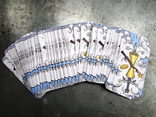 Adventure Time Tarot Deck, Tarot Cards Set for Principiantes, 78 Tarot Cards Deck Fortune Telling Game, Tarot Cards for Principiantes ( Color : B , Size : One Size )