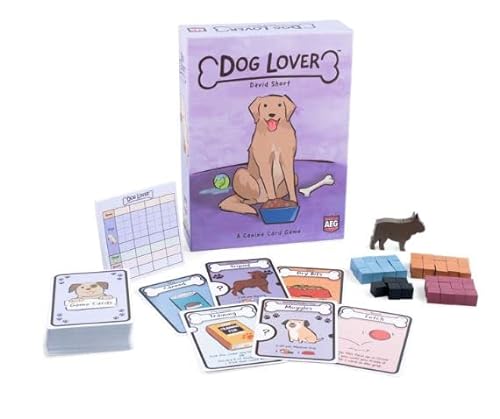 Alderac Entertainment - Dog Lover - Card Game - Base Game - For 2-4 Players - from Ages 10+ - English