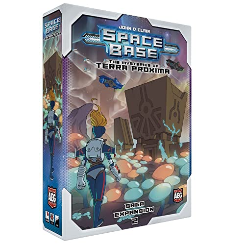 Alderac Entertainment - Space Base The Mysteries of Terra Proxima - Dice Game - Expansion - For 2-5 Players - from Ages 14+ - English