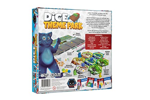 Alley Cat Games Parque temático de dados azul