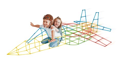 Ambarscience 3D Building Pipes - Monta construcciones Originales a Escala Real, para niños 3+