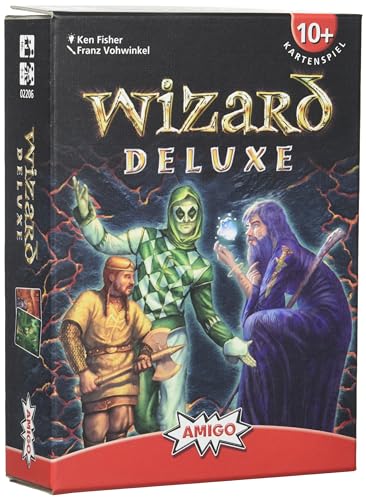 Amigo- Juego de Cartas Wizard Deluxe, Multicolor (02206)