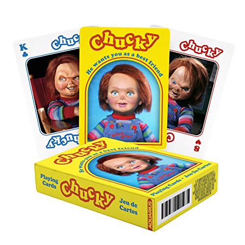 AQUARIUS HORREUR - Chucky - Jeu de Cartes