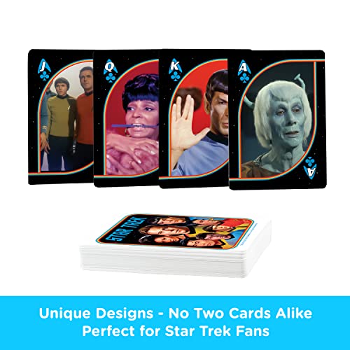 AQUARIUS Star Trek Original Series - Baraja de cartas con temática de Star Trek para tus juegos de cartas favoritos - Producto oficial de Star Trek y coleccionables