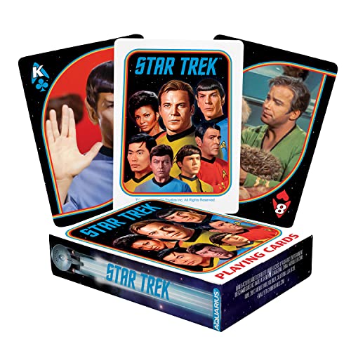 AQUARIUS Star Trek Original Series - Baraja de cartas con temática de Star Trek para tus juegos de cartas favoritos - Producto oficial de Star Trek y coleccionables