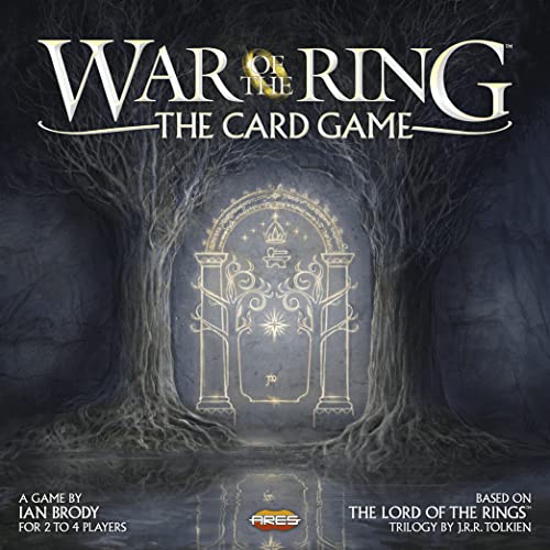 Ares Games War of The Ring: The Card Game - Más de 60 minutos de juego para 2-4 jugadores - Juegos de cartas para adolescentes y adultos a partir de 13 años - Versión en inglés