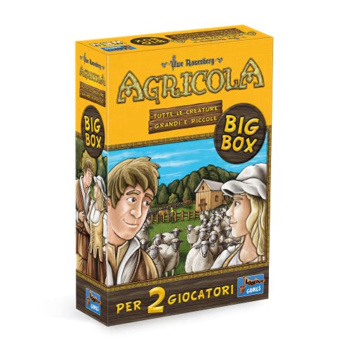 Asmodee - Agrícola: Todas Las Criaturas Grandes y pequeñas, Juego de Mesa para 2 Jugadores, edición en Italiano, 8177