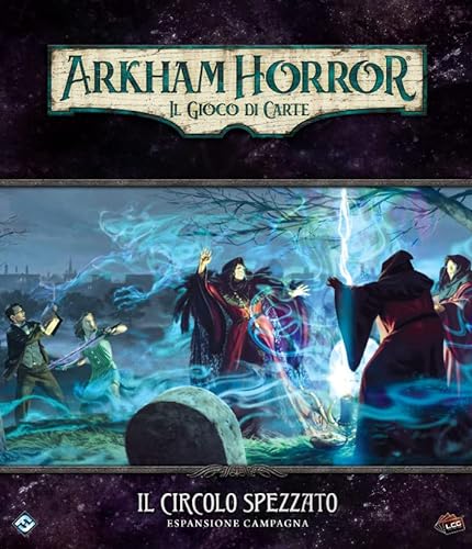Asmodee - Arkham Horror, El Juego de Cartas: El Círculo Roto - Ampliación de la Campaña, Edición en Italiano