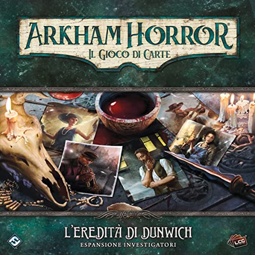 Asmodee - Arkham Horror El Juego de Cartas: El Legado de Dunwich, Expansión Investigadores, Edición en Italiano, 9672