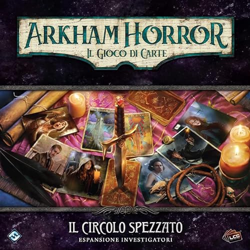 Asmodee - Arkham Horror The Card Game: The Broken Circle - Expansión Investigator, Edición en Inglés