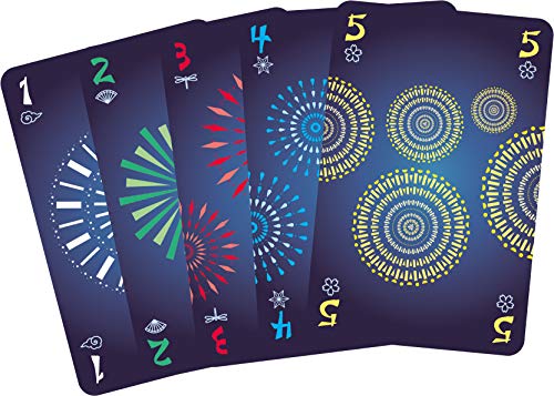 Asmodee Cocktail Games Hanabi – Juegos de mesa – Juegos de cartas – Juego Cooperativo a partir de 8 años – 2 a 5 jugadores – 30 min – Versión francesa