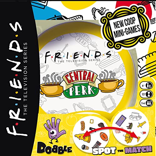 Asmodee, Dobble Friends, juego de cartas, a partir de 6 años, 2-8 jugadores, 15 minutos de tiempo de juego