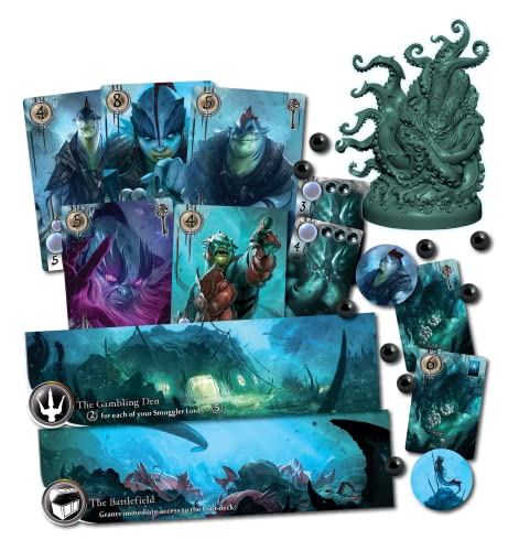 Asmodee Editions Abyss Kraken Expansión Game (Multicolor)