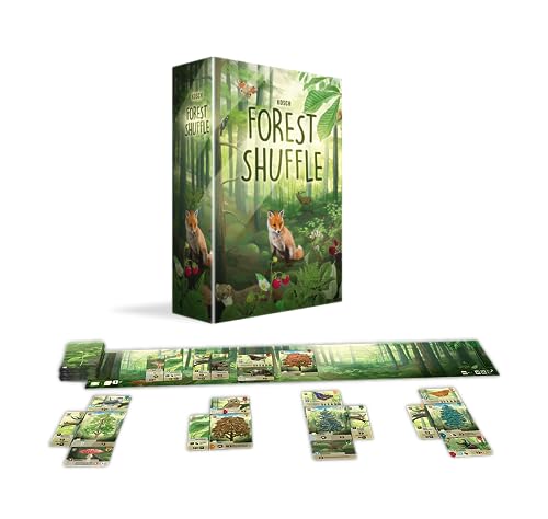 Asmodee - Forest Shuffle - Juego de mesa, 2-5 jugadores, 10+ años, edición en italiano