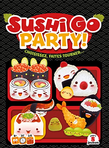 Asmodee Jeu - Sushi Go Party !