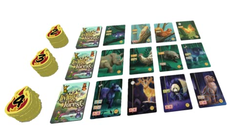 Asmodee Living Forest - De 2 a 4 jugadores - 8 años y más - Versión francesa