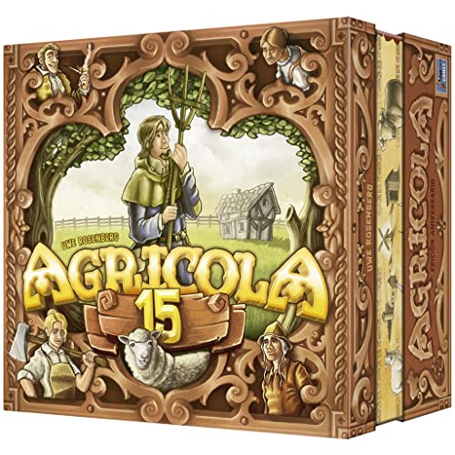 Asmodee - Lookout Games LKGAG15ES Agricola 15 Aniversario Juego de Mesa, en Español