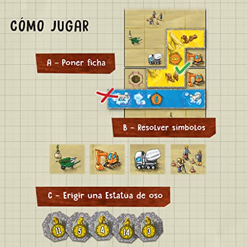 Asmodee - Lookout Games Osopark - Juego de Mesa en Español, LKGBE01ES