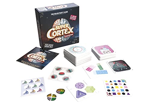Asmodee - Super Cortex - Muchos retos para tu cerebro, juego de mesa, 2-6 jugadores, 8+ años, edición en italiano