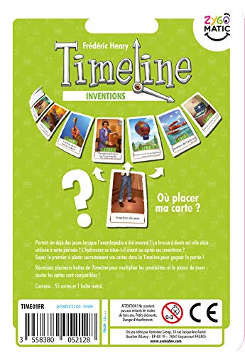 Asmodee TIMELINE INVENTIONS