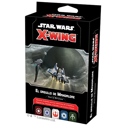Atomic Mass Games - Fantasy Flight Games Star Wars X-Wing - El Orgullo de Mandalore - Juego de Miniaturas en Multilenguaje (Incluye Español)
