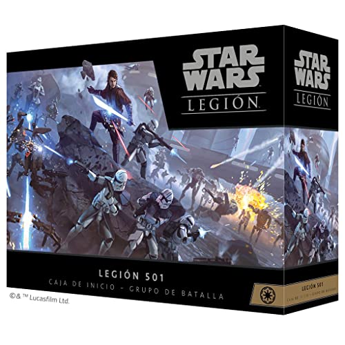 Atomic Mass Games - Fantasy Flight Games SWL123ES Star Wars Legion - Legión 501 - Juego de Miniaturas en Español