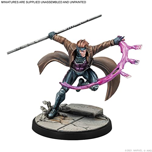 Atomic Mass Games Marvel Crisis Protocol Miniatures Game X-Men Rogue & Gambit Character Pack, FFGCP60