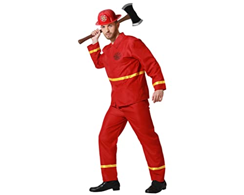 Atosa disfraz bombero hombre adulto XS