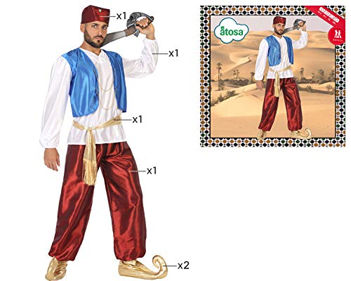 Atosa disfraz principe arabe hombre adulto ali baba XS