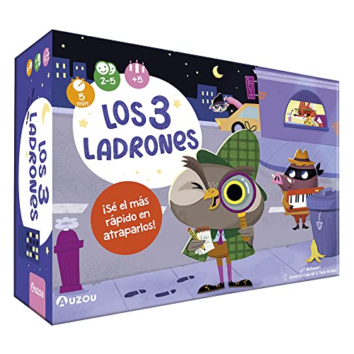 Auzou Editions Español- PEQUEÑO Juego LOS Tres Ladrones (1)