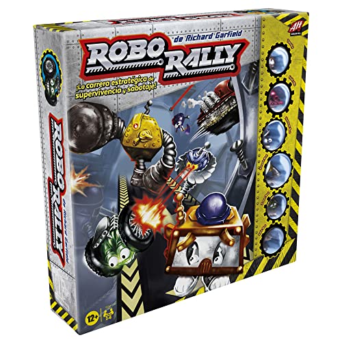 Avalon Hill Robo Rally - Juego de Mesa estratégico - para 2 a 6 Jugadores de 12 años en adelante