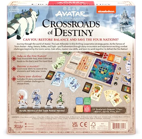Avatar The Last Airbender - Crossroads of Destinyn Board Game