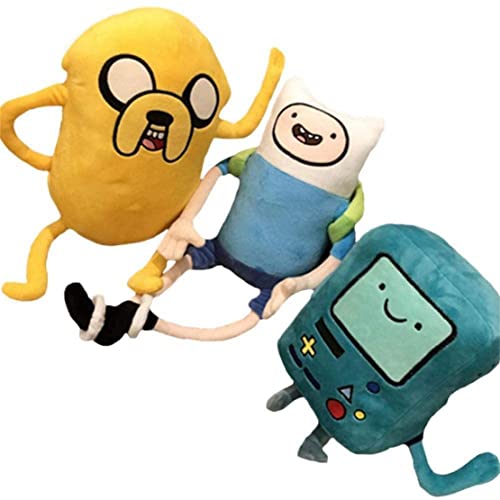 AZERISSO Hora de Aventura Peluche Muñecas Adventure Time Finn el Humano Jake Juguetes BMO Muñecas (BMO:28CM/11)