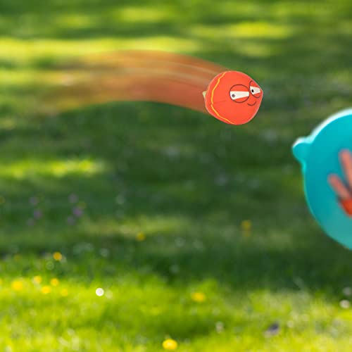 B. Toys – Juego de lanzar y agarrar – 2 Raquetas en Forma de Tiburon y una Bola de Tela – Juguetes de Actividades para niños – Juego al Aire Libre – 3 años + – Critter Catchers - Finley El Tiburón
