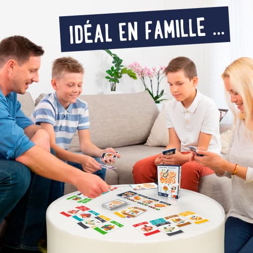 Bad Luck Games – Juego de mesa – Juego de cartas gourmand y familiar – Made in France – A partir de 8 años