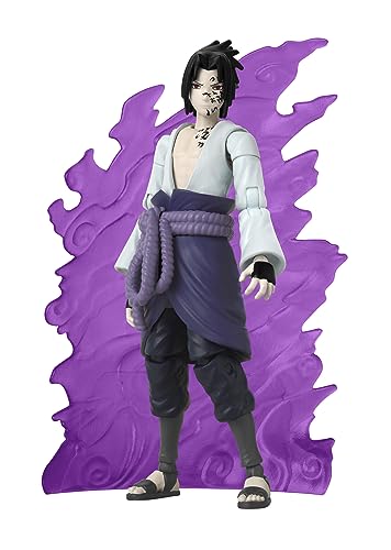 Bandai – Anime Heroes Beyond – Naruto Shippuden – Figura Anime Heroes Beyond 17 cm – Sasuke Uchiha – Transformation Marca Malaudita: Estado 1-37712 Multicolor