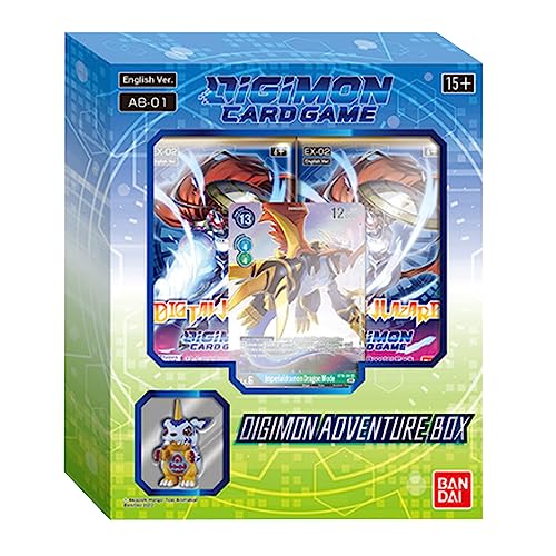 Bandai | Digimon Card Game: Adventure Box AB-01 | Juego de Cartas | A Partir de 6 años | 2 Jugadores | 10 Minutos de Tiempo de Juego